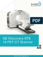 GE Discovery STE 16 PET/CT Scanner