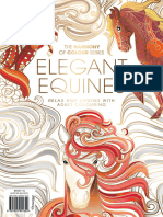 Colouring Book - Elegant Equines 2024