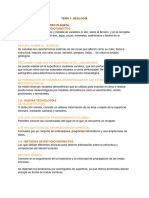 Tema 1. Geología