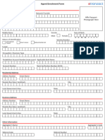 Agent Registration Form Updated