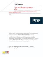 Wskazówki Do Historii Pojęcia Wyobraźni: Jean Starobinski