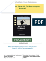 Get L Analyse Des Films 4th Edition Jacques Aumont Free All Chapters