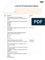 Comprehensive FLAT Question Bank