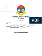 Physics-9ABCD Summer Home Task 2024