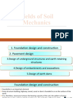 Fields of Soil Mechanics