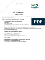 Trabalho 8°ano - 3°bimestre 2022 - Documentos Google