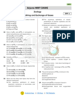 Breathing and Exchange of Gases - DPP 04 - Arjuna NEET (2025)