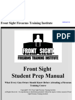 2011 Front Sight Firearms Training 