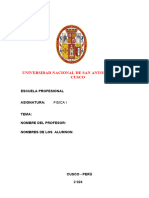 Ejemplo de Informe de Laboratorio de La Ley de Hooke