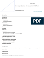 Funcionamiento y Solución de Problemas de Detección DHCP en Switches Catalyst 9000 - Cisco