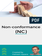 Non Conformance