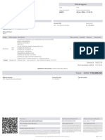 Total MXN 110,000.00: RFC CGD221116IX4