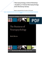 The Business of Neuropsychology (Oxford Workshop Series) : American Academy of Clinical Neuropsychology (AACN Workshop Series)