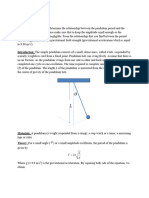 Lab 6 - Simple Pendulum