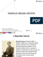 Famous Indian Artist