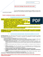 Fiche 3 - L'analyse Néo-Classique Du Marché Du Travail