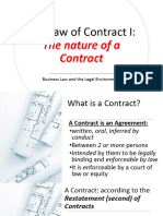 The Nature of A Contract