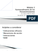 Farmacodinamia Psicoestimulantes