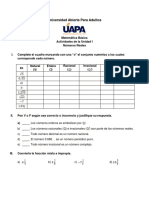 Matemáticas Trabajo