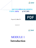 M1 - 1 OOP MODULE 1 Approaches To Software Design