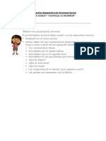 Evaluación Diagnóstica de Personal Social 6°