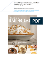 Rose's Baking Basics: 100 Essential Recipes, With More Than 600 Step-by-Step Photos.