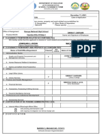 School Clearance Form 1