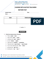 THPT - Mid-Term Grade 10