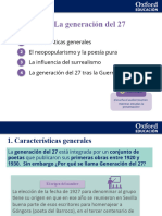 8.1 La Generación Del 27