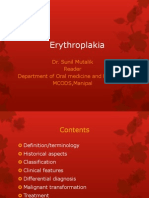 Erythroplakia