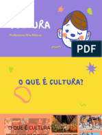 Cultura e Tipos de Cultura