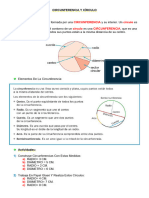 Circunferencia y Circulo