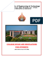 College Rules and Regulations For Students 1