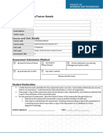 (Updated) Assessment, Practical Demonstration