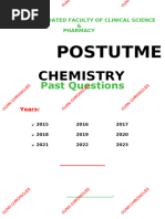 UNN CHEMISTRY-POST-UTME PAST-QUESTIONS FOR FACULTY OF SCIENCES (CLINICAL & ALLIED) (1) - 124439 - Watermark