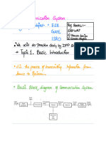 Communication System For GATE & ESE Notes