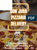 Cardápio Don Jura Pizzaria Delivery