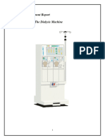 Equipment Report Hemodialysis Machine