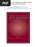 Narratives, Health, and Healing: Communication Theory, Research, and Practice (ISSN) - , 978-0805850321