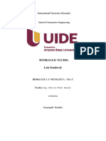 Hydraulic Fluids Summary of The Book - Unit 8