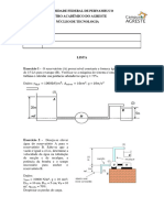 LISTA Segunda Avaliação