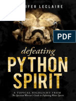 Defeating Python Spirit Jennifer LeClaire