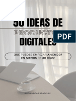 Guia + 50 Ideas de Productos Digitales