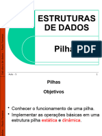 Estrutura de Dados - Unidade 6 - Pilhas