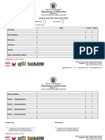 Election Tabulation Form