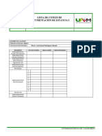 Lista de Cotejo Estadía