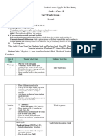 Lesson Plan Grade 4-Unit 7