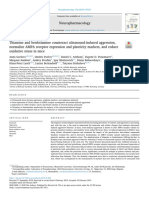 Thiamine and Benfotiamine Counteract Ultrasound Induced Aggressi 2019 Neurop