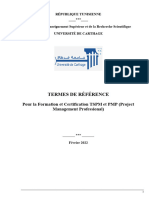 Termes de Référence Formation PMP Ucar-Final - 20-4-2022