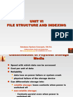 Unit-6 DBMS - Indexing